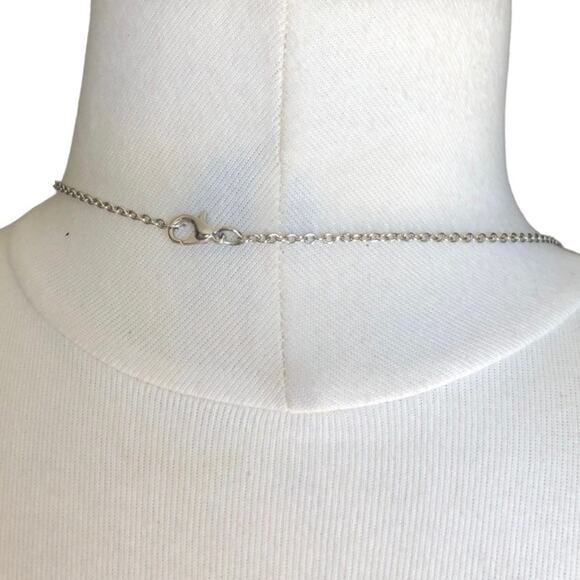 Magical Peach Pink Turquoise Star Glitter Unicorn Necklace And Post Earrings - Picture 14 of 14